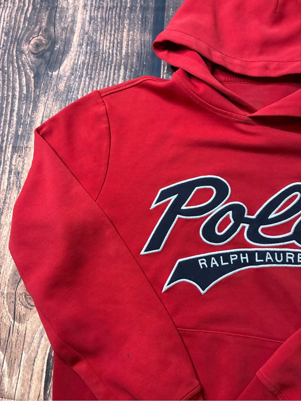 Polo by Ralph Lauren Red Hoodie - Picture 3 of 6